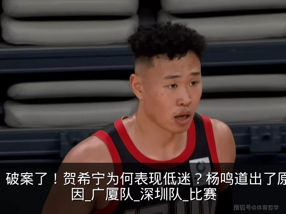 破案了!贺希宁为何表现低迷?杨鸣道出了原因_广厦队_深圳队_比赛
